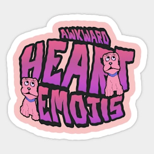 Awkward Heart Emoji Sticker